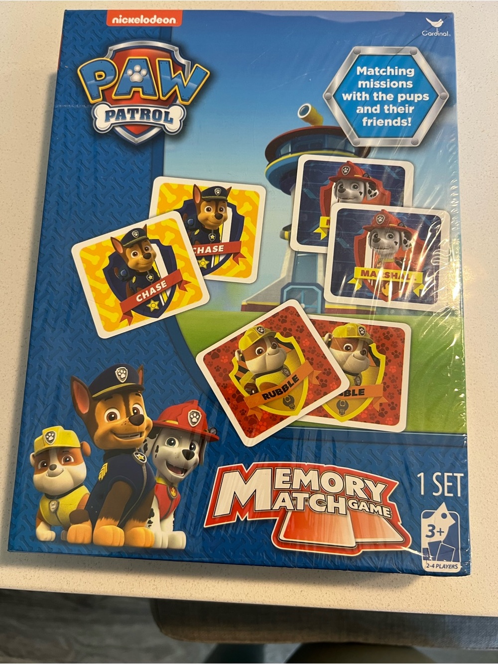 PAW Patrol Memory Match Game 72 Cards Nickelodeon NEW Sealed